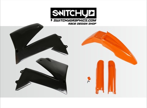 Plastiche ktm lc4 supermoto - plastiche,